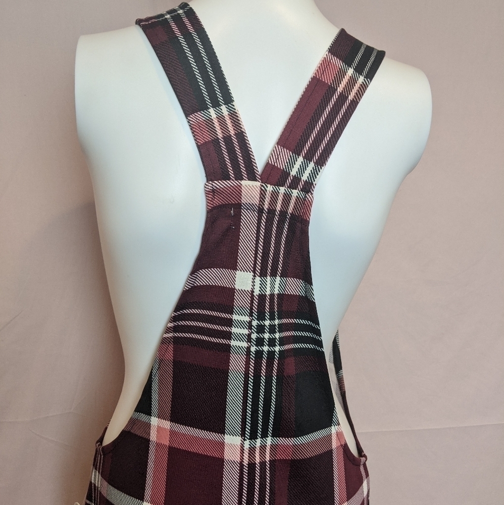 Jolie & Joy Plaid Pinafore Dress - Picture 6 of 7